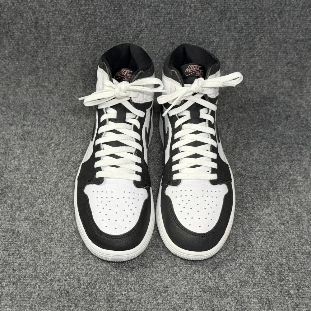 Air Jordan 1 Retro High OG Stage Haze Shoes Men's 10.5 White Grey Black Athletic